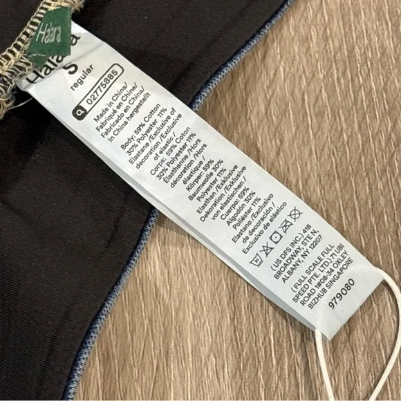 Halara High-Waisted Wide Leg Flex Denim Jeans Medium Wash Blue Size S Regular - Picture 10 of 11